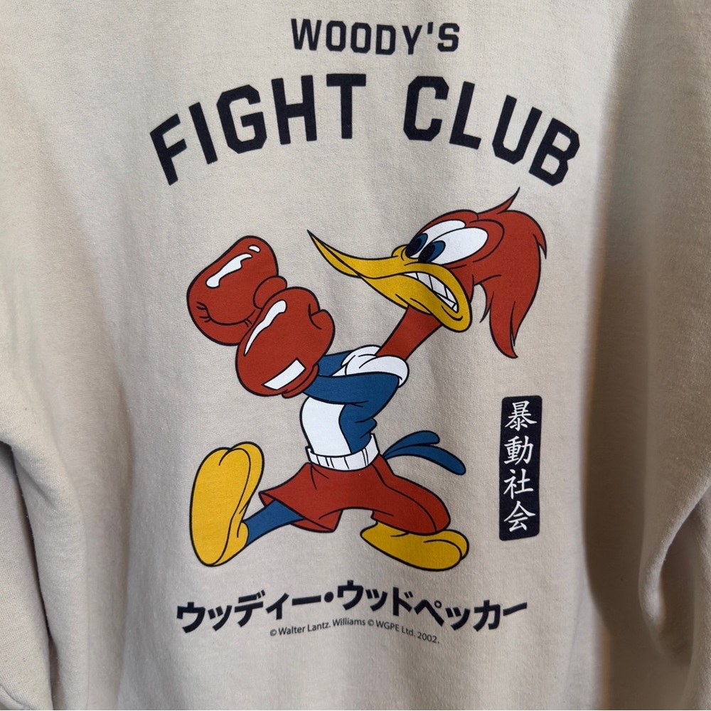 Riot Society Woody’s Fight Club Hoodie Men’s XL - Picture 5 of 9